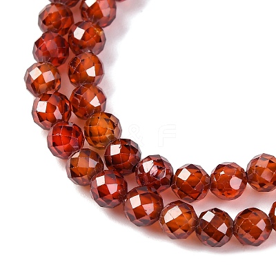 Cubic Zirconia Beads Strands G-G792-47-03C-1