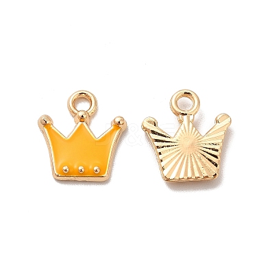 Alloy Enamel Pandants ENAM-K067-53KCG-02-1