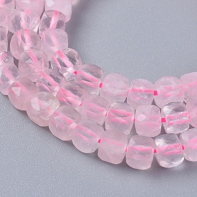 Natural Rose Quartz Beads Strands G-L537-017-1