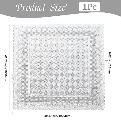 Polyester Tablecloths AJEW-WH20064-13B-1