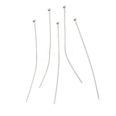 Brass Ball Head Pins X-KK-H502-03G-S-1