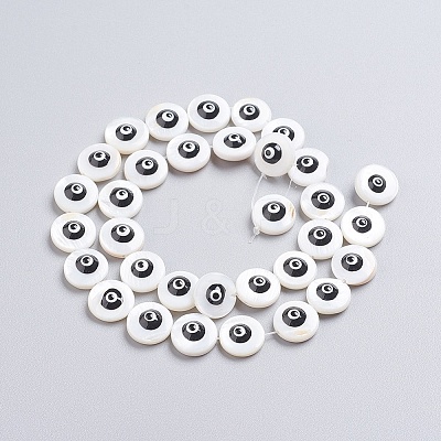 Natural Shell Beads Strands SSHEL-I024-03B-1