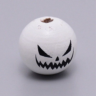 Natural Wood Beads WOOD-TAC0007-54-1