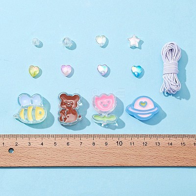 Transparent Acrylic Beads MACR-FS0001-26-1