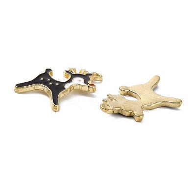 Alloy Enamel Pendants ENAM-N054-012A-1