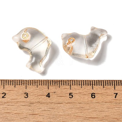 Transparent Lampwork Beads LAMP-P065-05A-05-1
