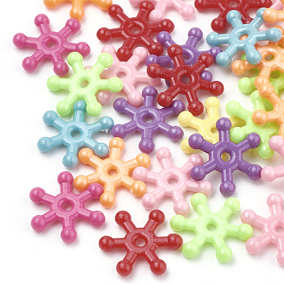 Opaque Acrylic Beads MACR-S296-03-1