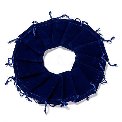Rectangle Velvet Pouches TP-R002-7x9-03-1