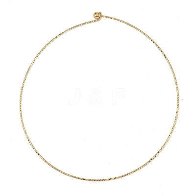 1.5MM Textured 304 Stainless Steel Necklace Making STAS-P444-02G-1