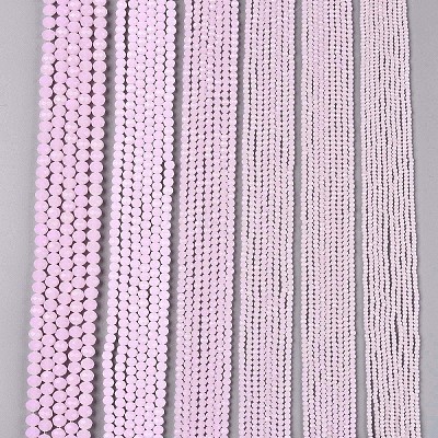 Glass Beads Strands EGLA-A044-J3mm-D02-1