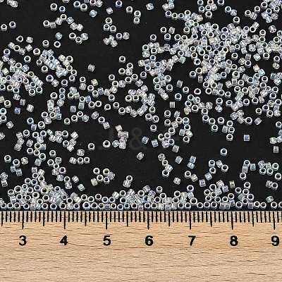 Transparent Colours Rainbow Glass Seed Beads SEED-H003-12B-1