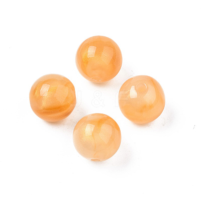 Opaque Acrylic Beads MACR-N009-014A-03-1
