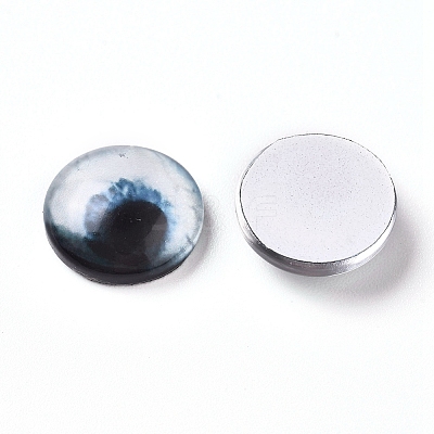 Glass Cabochons LS-GLAA-WH0015-22A-03-1