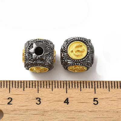 Brass Beads KK-Q800-13B-1