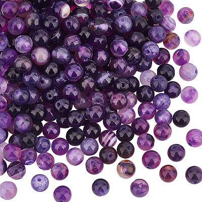 4 Strands Natural Fire Crackle Agate Beads Strands G-OC0003-09-1