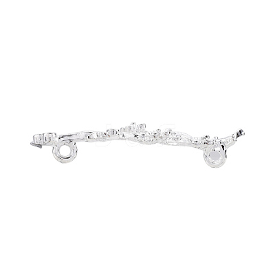 Alloy Connector Rhinestone Setting X-PALLOY-G253-15S-1