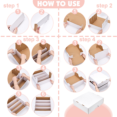 4 Grids Paper Packing Boxes CON-WH0089-249A-1