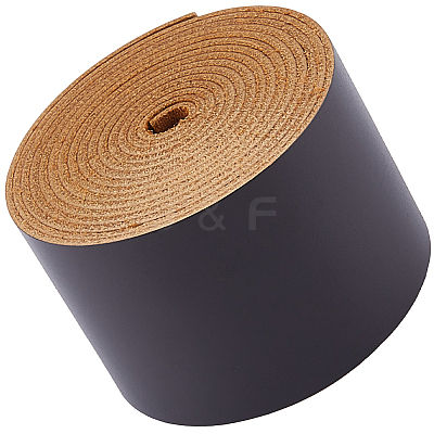 2M Flat AB Grade Cowhide Leather Cord AJEW-WH0479-73B-04-1