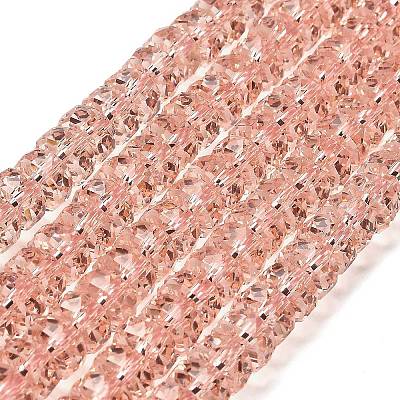 Transparent Glass Beads Strands EGLA-K071-05D-1