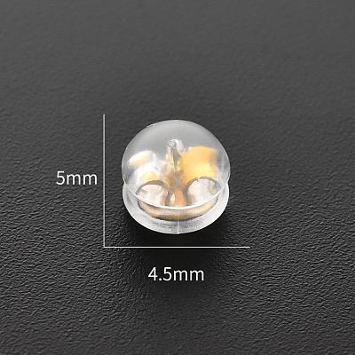 316 Surgical Stainless Steel Ear Nuts X-KY-H004-01G-1