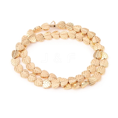 Electroplated Non-magnetic Synthetic Hematite Beads Strands G-F682-08-1