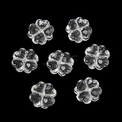 Transparent Acrylic Beads SACR-F016-03B-1
