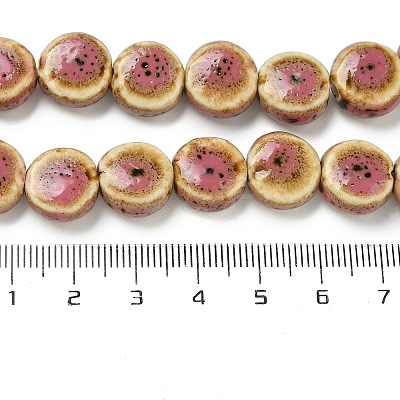 Vintage Style Glazed Porcelain Beads PORC-B002-12-1