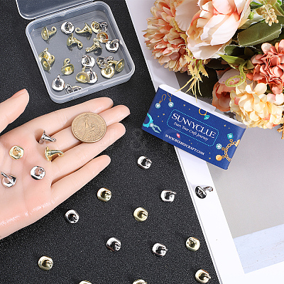 40Pcs 2 Colors Alloy Pendants FIND-SC0006-77-1