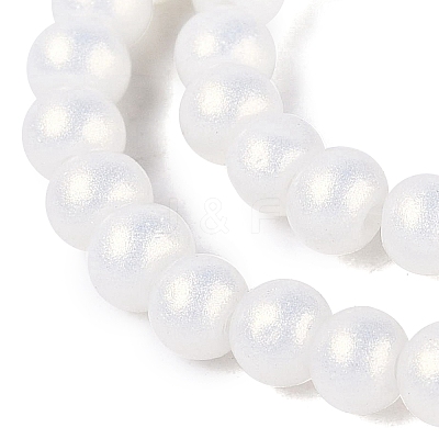 Baking Paint Glass Pearl Beads Strands LS-DGLA-ZX001-05B-01-1