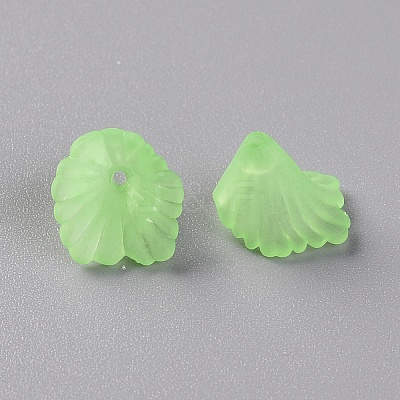 Frosted Acrylic Bead Caps MACR-S371-10A-733-1