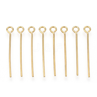 Brass Eye Pin KK-G331-09-0.7x25-1