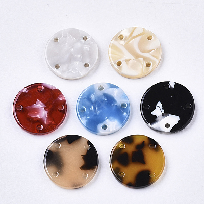 Cellulose Acetate(Resin) Chandelier Component Links KY-S158-65A-1