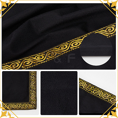 Square Velvet Tablecloth AJEW-WH0314-315-1