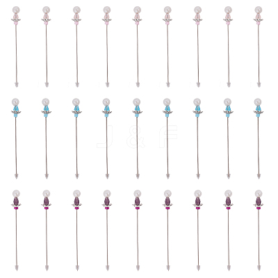 27Pcs 3 Styles Iron Head Pins DIY-GO00010-1