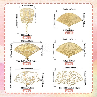 Brass Big Pendants KKC-TA0001-08-1