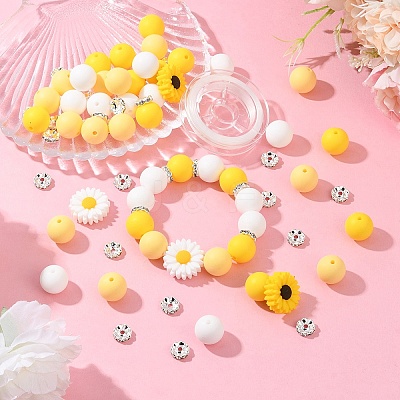 DIY Silicone Bracelet & Necklaces Making Kits DIY-YW0012-73A-1