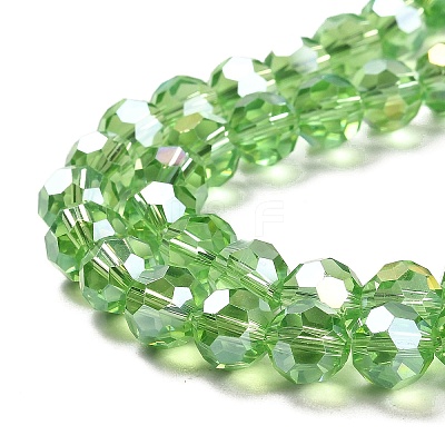 Transparent Glass Beads EGLA-A035-T10mm-B09-1