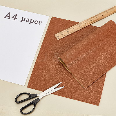 Rectangle PU Leather Fabric DIY-WH0349-324A-1