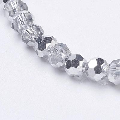 Electroplate Glass Beads Strands EGLA-J042-4mm-H02-1