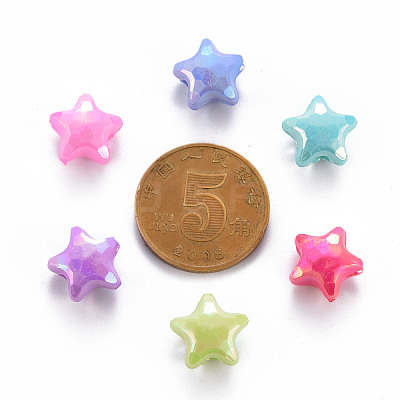 Opaque Acrylic Beads TACR-S153-36I-1