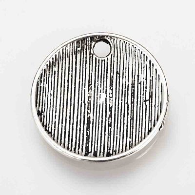 Tibetan Style Alloy Pendants TIBEP-Q078-23AS-NR-1
