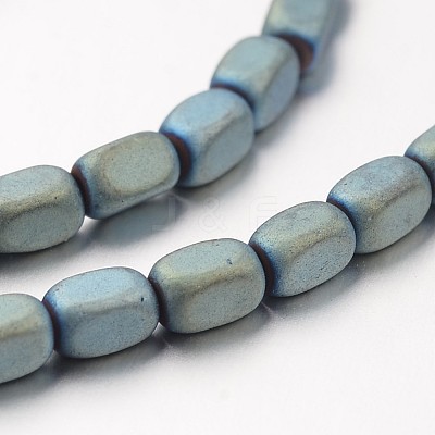 Electroplate Non-magnetic Synthetic Hematite Bead Strands G-F300-40B-F07-1