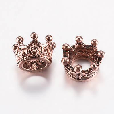 Tibetan Style Alloy Beads LS-PALLOY-F200-12ARG-1