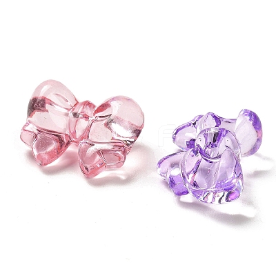 Transparent Acrylic Beads OACR-Z016-27-1