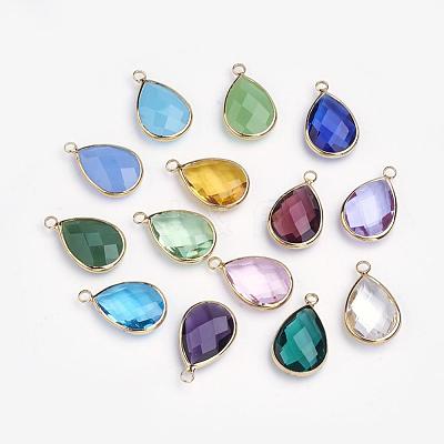 Glass Pendants GLAA-E025-08-1