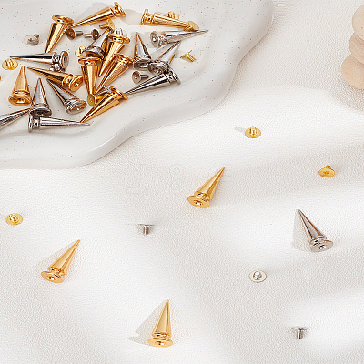 Alloy Spikes Screwback Studs FIND-LP0003-01-1