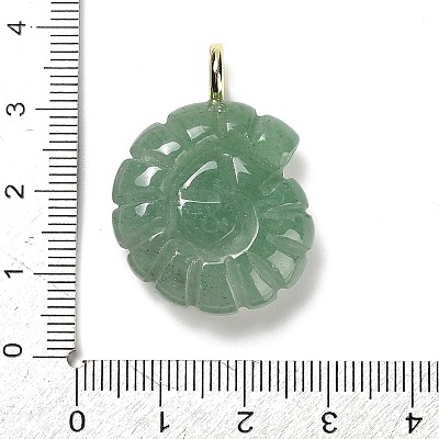Natural Green Aventurine Pendants G-A287-01G-09-1