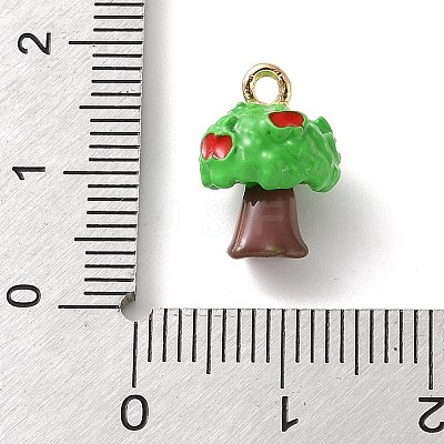 Alloy Enamel Pendants LS-AL-CBA02ED-03G-A-1