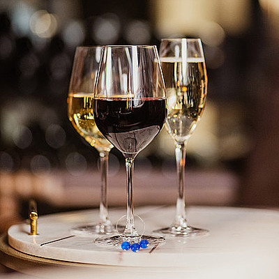 48Pcs 24 Colors Brass Wine Glass Charms AJEW-GO00002-1