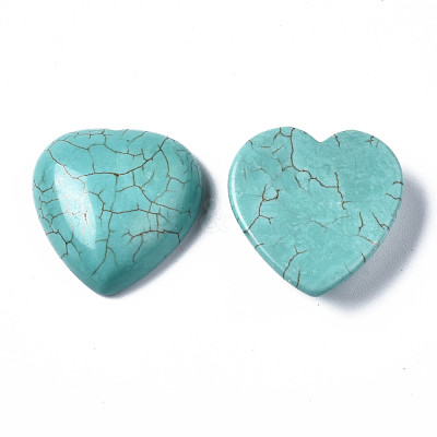 Natural Howlite Cabochons G-S356-27-1